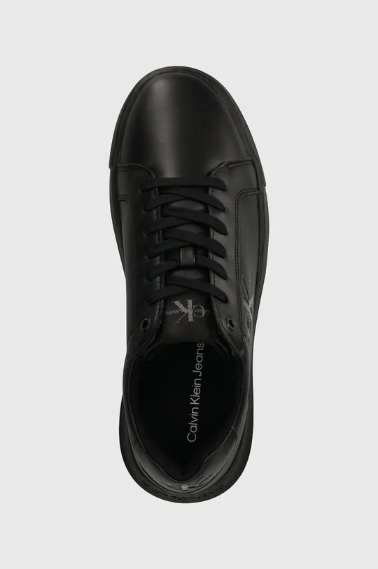чорний Шкіряні кросівки Calvin Klein Jeans YM0YM00681 CHUNKY CUPSOLE MONOLOGO