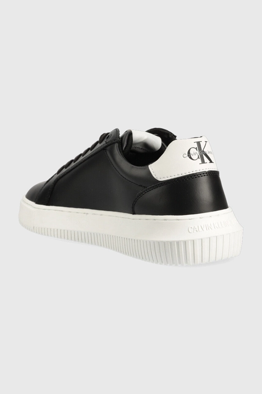 Kožené tenisky Calvin Klein Jeans YM0YM00681 CHUNKY CUPSOLE MONOLOGO Zvršok: Prírodná koža Vnútro: Textil Podrážka: Syntetická látka