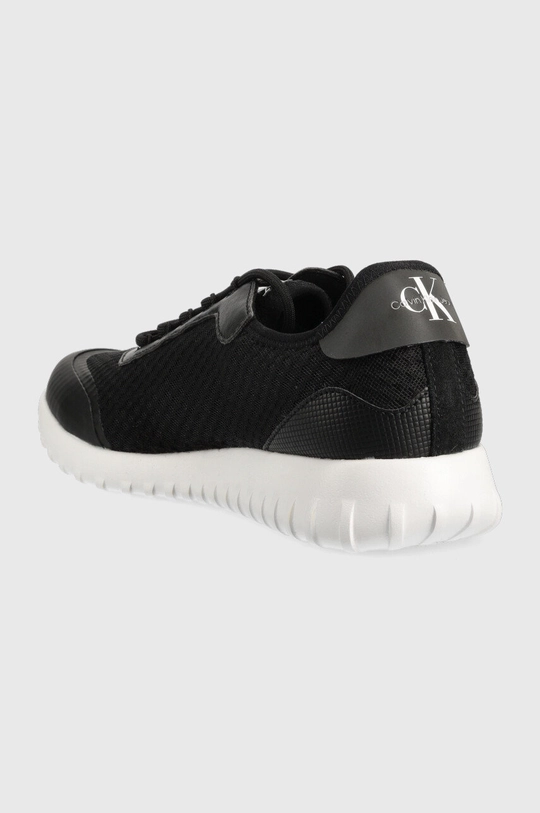 Calvin Klein Jeans sneakersy YM0YM00584 EVA RUNNER MONOLOGO Cholewka: Materiał syntetyczny, Materiał tekstylny, Wnętrze: Materiał tekstylny, Podeszwa: Materiał syntetyczny