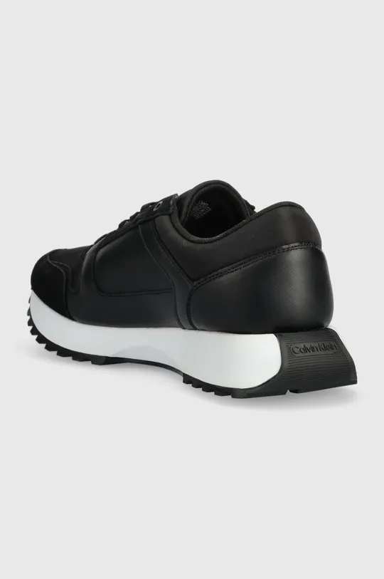Sneakers boty Calvin Klein Hm0hm00853 Low Top Lace Up Mix  Svršek: Umělá hmota, Přírodní kůže Vnitřek: Textilní materiál Podrážka: Umělá hmota