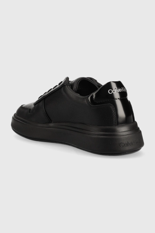 Kožne tenisice Calvin Klein HM0HM00992 LOW TOP LACE UP PIPING  Vanjski dio: Prirodna koža Unutrašnji dio: Tekstilni materijal, Prirodna koža Potplat: Sintetički materijal