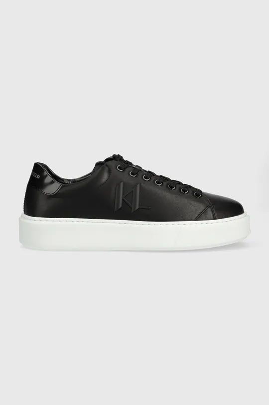 μαύρο Δερμάτινα αθλητικά παπούτσια Karl Lagerfeld KL52215 MAXI KUP Ανδρικά