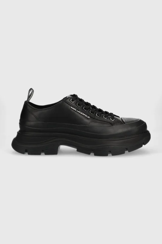 μαύρο Δερμάτινα ελαφριά παπούτσια Karl Lagerfeld KL22921 LUNAR Ανδρικά