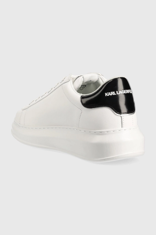 Karl Lagerfeld sneakersy skórzane KL52536 KAPRI MENS Cholewka: Skóra naturalna, Wnętrze: Materiał syntetyczny, Podeszwa: Materiał syntetyczny