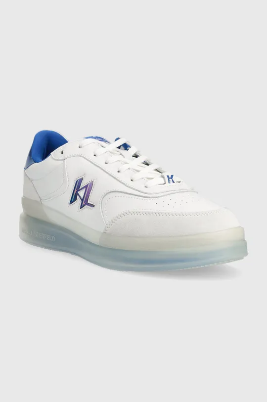 Δερμάτινα αθλητικά παπούτσια Karl Lagerfeld Kl53426 Brink λευκό