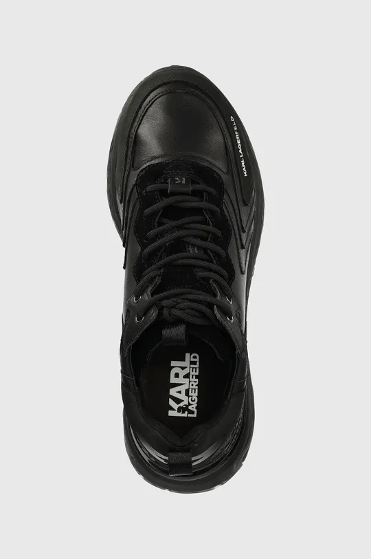 černá Kožené sneakers boty Karl Lagerfeld KL52420 BLAZE