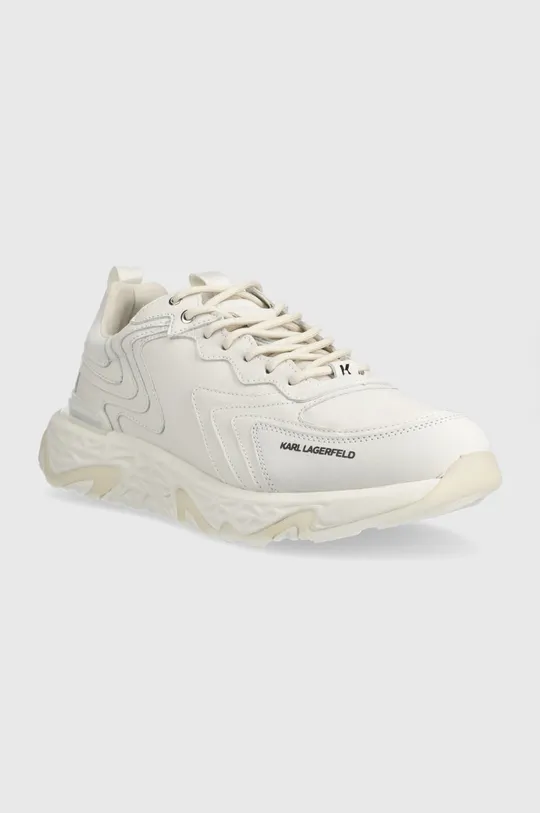 Δερμάτινα αθλητικά παπούτσια Karl Lagerfeld Kl52420 Blaze λευκό