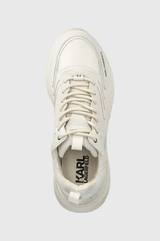 λευκό Δερμάτινα αθλητικά παπούτσια Karl Lagerfeld Kl52420 Blaze