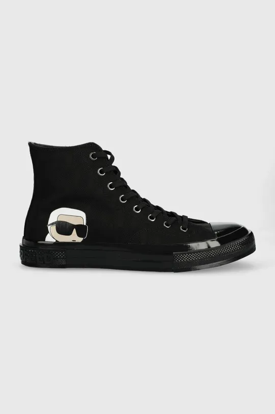 μαύρο Πάνινα παπούτσια Karl Lagerfeld KL50359 KAMPUS III KAMPUS III Ανδρικά