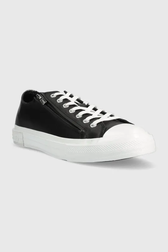 Δερμάτινα ελαφριά παπούτσια Karl Lagerfeld KL50325 KAMPUS III μαύρο