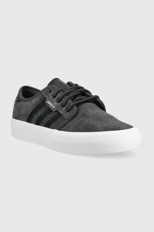 adidas Originals scarpe da ginnastica in camoscio nero