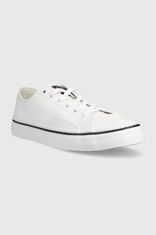 Tommy Jeans tenisówki LEATHER VULC TJM ESS biały