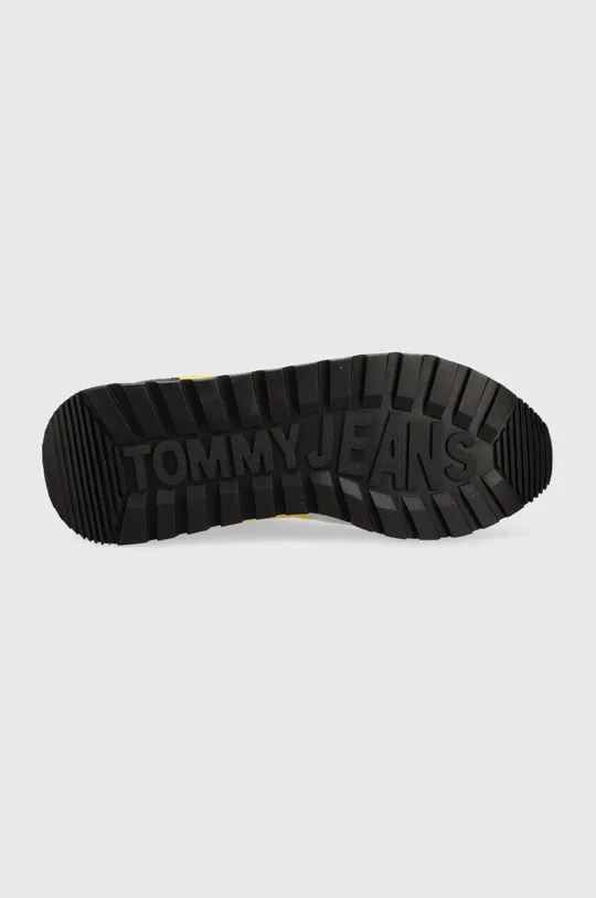 Superge Tommy Jeans EM0EM01136 TOMMY JEANS LEATHER RUNNER Moški