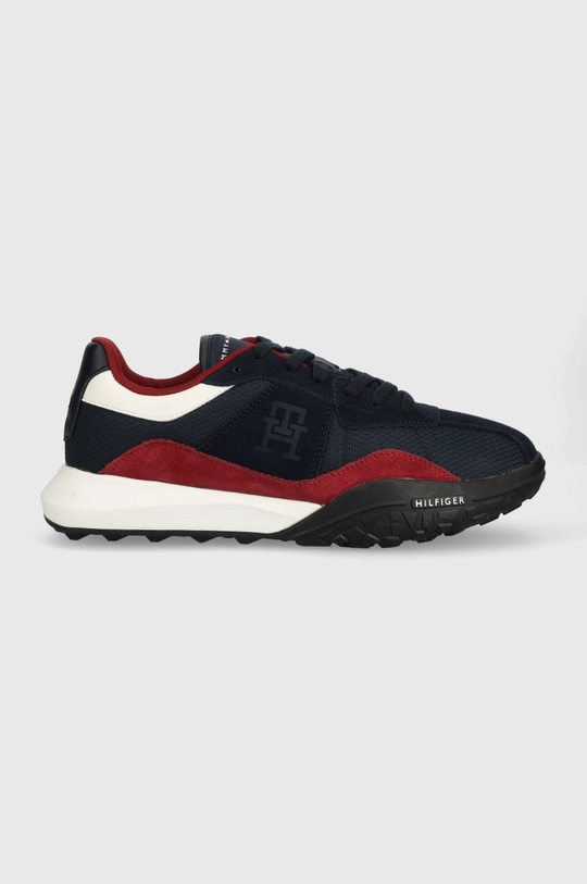 tmavomodrá Tenisky Tommy Hilfiger RETRO MODERN RUNNER MIX Pánsky