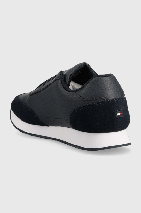 Tommy Hilfiger sneakersy skórzane FM0FM04397 CORE EVA RUNNER CORPORATE LEA Cholewka: Skóra naturalna, Skóra zamszowa, Wnętrze: Materiał tekstylny, Podeszwa: Materiał syntetyczny