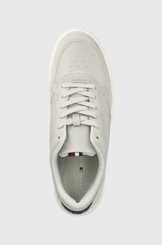 grigio Tommy Hilfiger sneakers in pelle FM0FM04358 ELEVATED CUPSOLE LEATHER MIX
