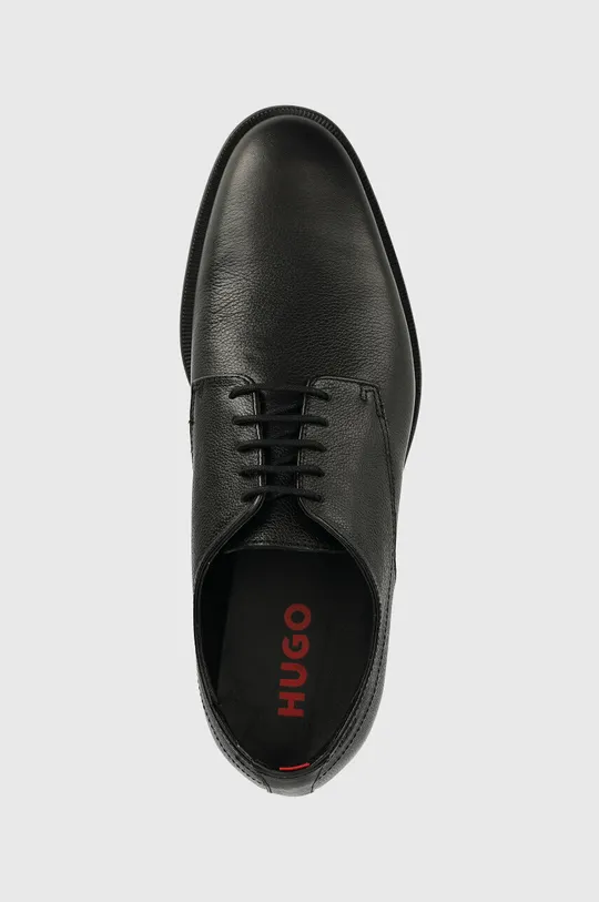 чёрный Кожаные туфли HUGO Kyron