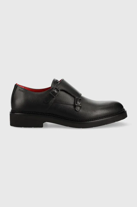 nero HUGO scarpe in pelle Luxity Uomo