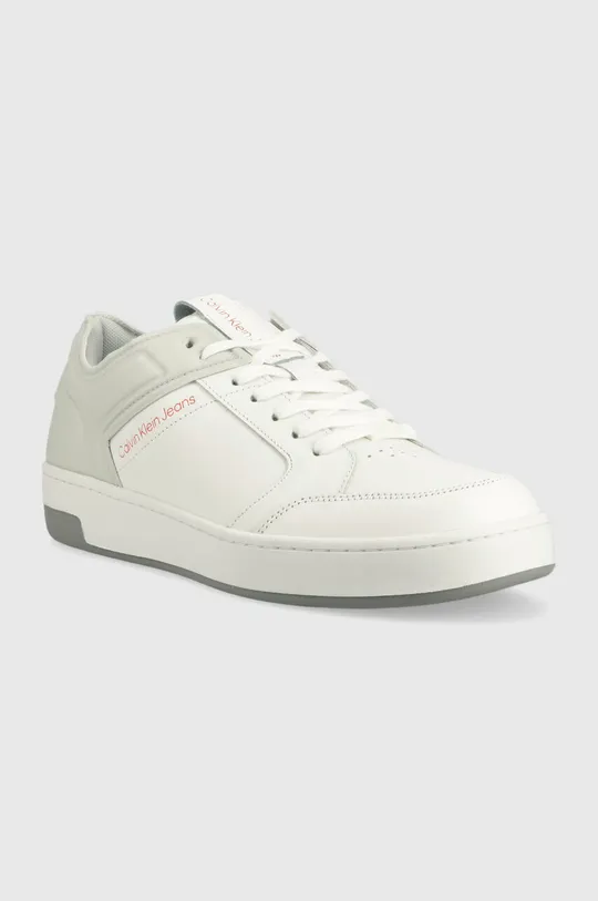 Calvin Klein Jeans sneakers BASKET CUPSOLE HIGH/LOW FREQ bianco