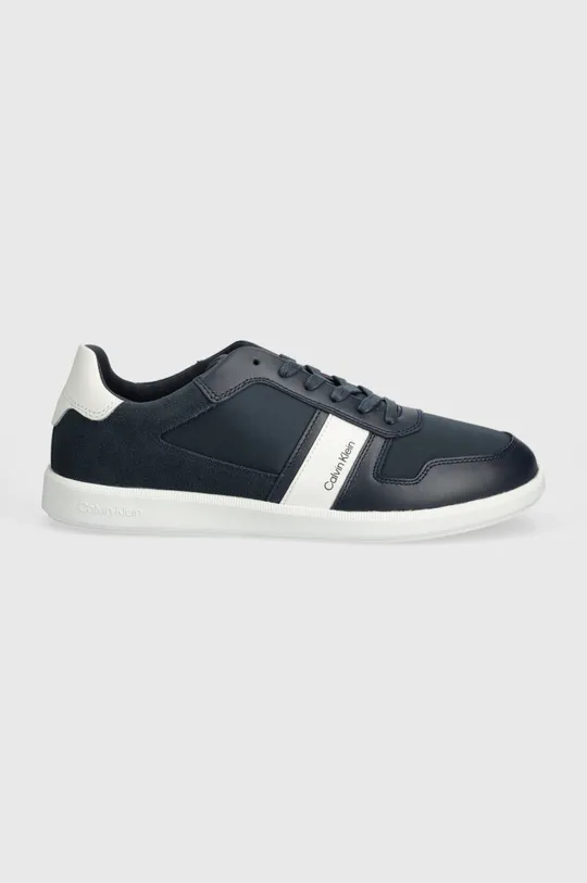 Calvin Klein sneakersy LOW TOP LACE UP MIX granatowy