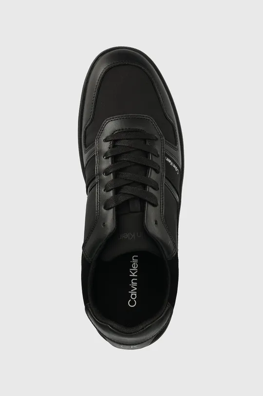 czarny Calvin Klein sneakersy LOW TOP LACE UP MIX
