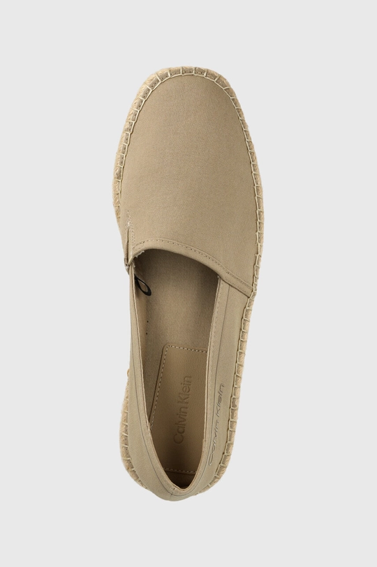 beżowy Calvin Klein espadryle ESPADRILLE CV