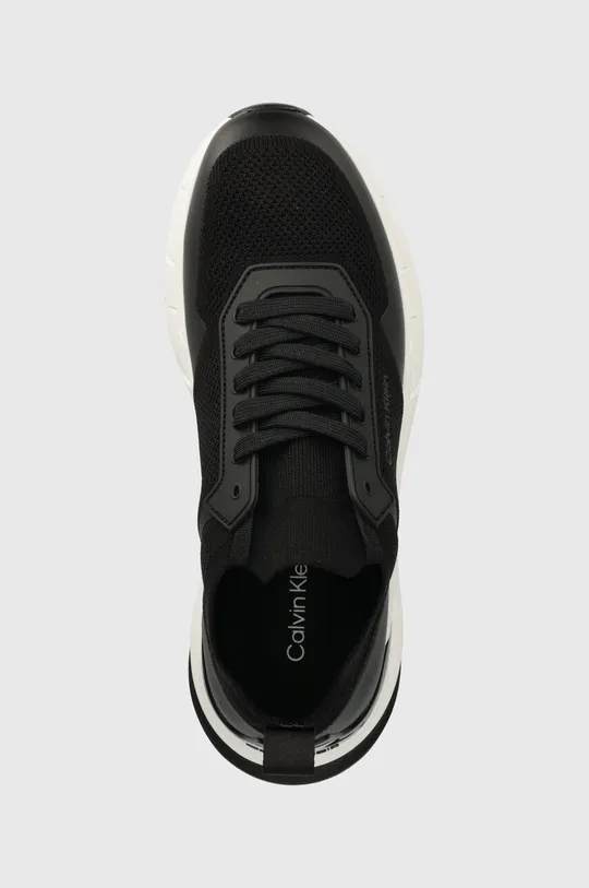 crna Tenisice Calvin Klein LOW TOP LACE UP MIX