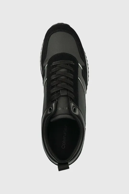 μαύρο Αθλητικά Calvin Klein LOW TOP LACE UP MIX