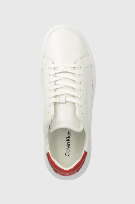 білий Шкіряні кросівки Calvin Klein LOW TOP LACE UP LTH