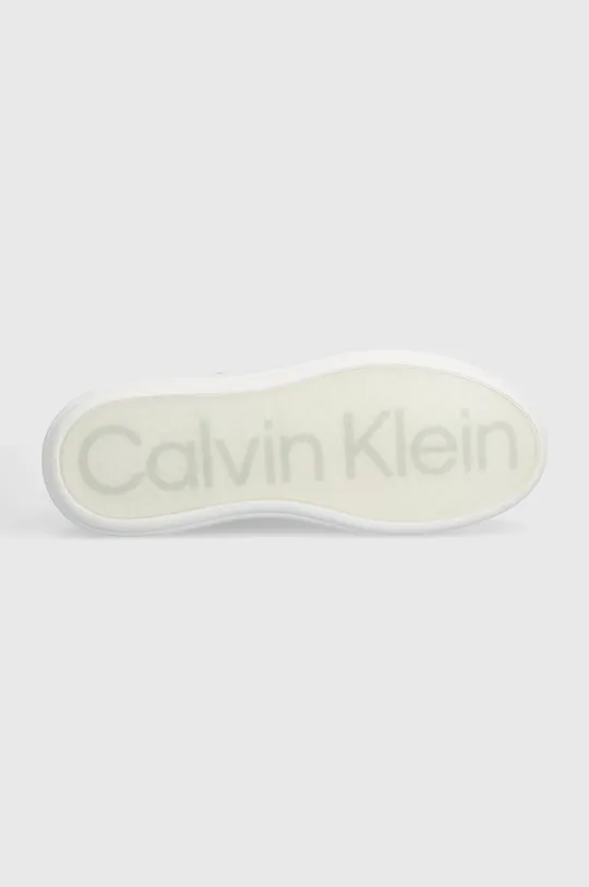 Kožne tenisice Calvin Klein LOW TOP LACE UP LTH Muški