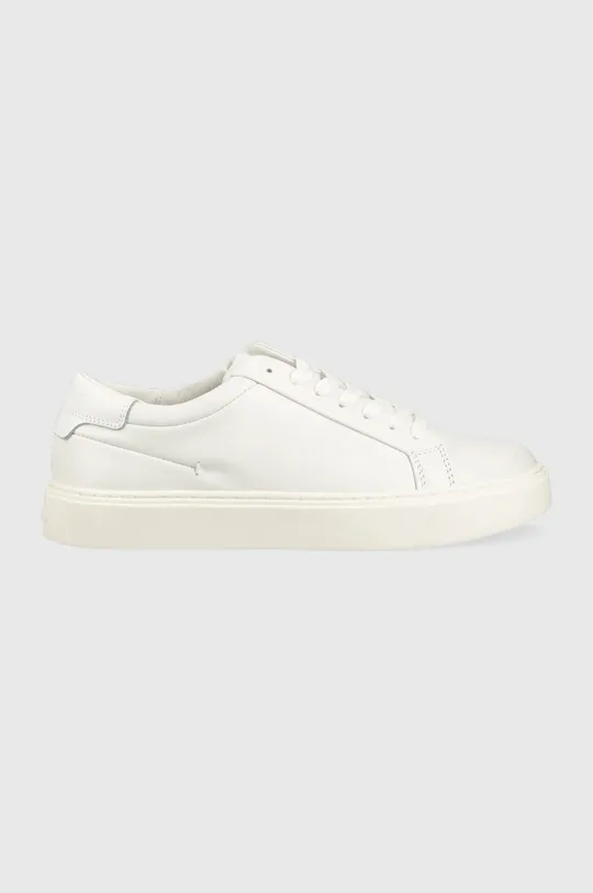 λευκό Δερμάτινα αθλητικά παπούτσια Calvin Klein LOW TOP LACE UP LTH SM Ανδρικά