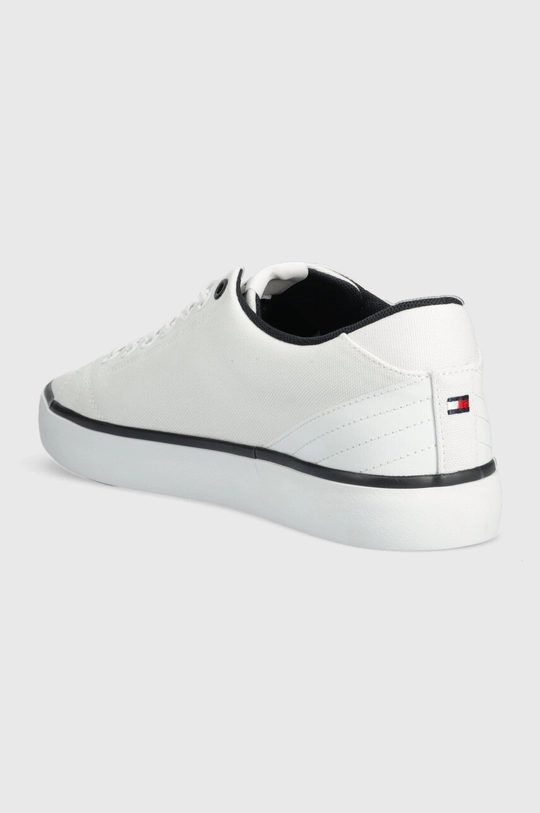 Tenisice Tommy Hilfiger TH HI VULC CORE LOW CANVAS  Vanjski dio: Tekstilni materijal Unutrašnji dio: Tekstilni materijal Potplat: Sintetički materijal