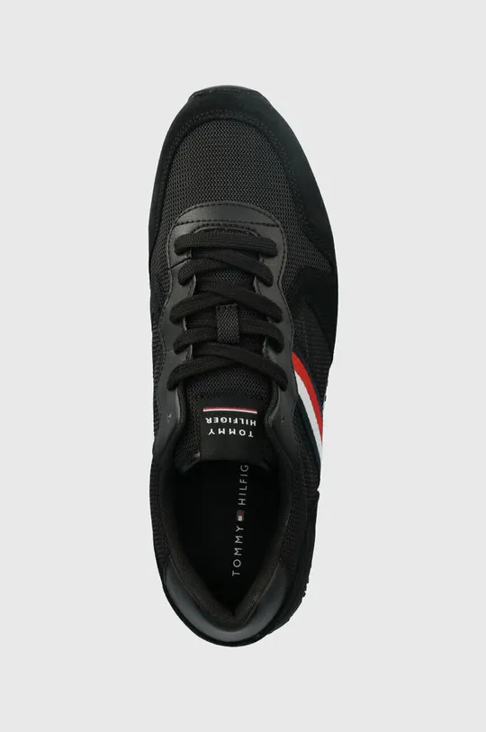 czarny Tommy Hilfiger sneakersy ICONIC MIX RUNNER