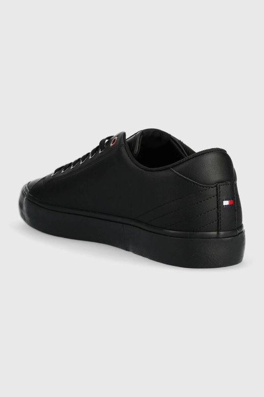 Kožené tenisky Tommy Hilfiger TH HI VULC CORE LOW LEATHER  Zvršok: Koža s povlakom Vnútro: Textil Podrážka: Syntetická látka