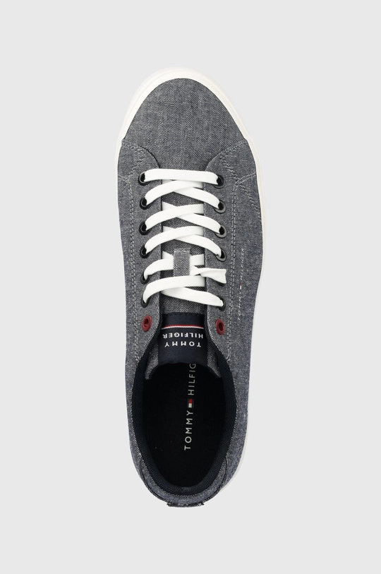 σκούρο μπλε Πάνινα παπούτσια Tommy Hilfiger TH HI VULC CORE LOW CHAMBRAY