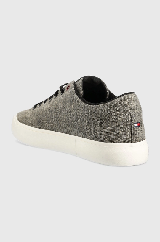 Πάνινα παπούτσια Tommy Hilfiger TH HI VULC CORE LOW CHAMBRAY  Πάνω μέρος: Υφαντικό υλικό Εσωτερικό: Υφαντικό υλικό Σόλα: Συνθετικό ύφασμα