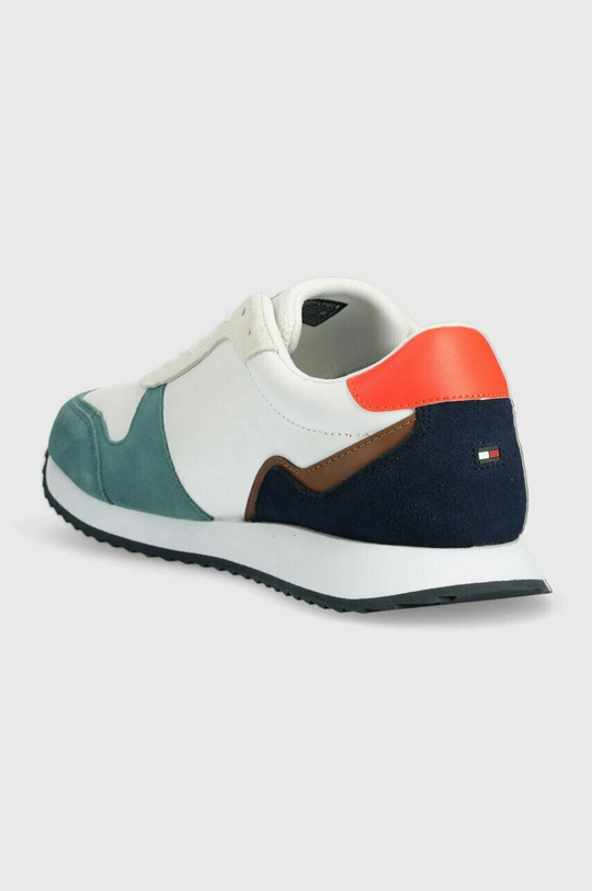 Usnjene superge Tommy Hilfiger RUNNER EVO LEATHER  Zunanjost: Naravno usnje, Semiš usnje Notranjost: Tekstilni material Podplat: Sintetični material