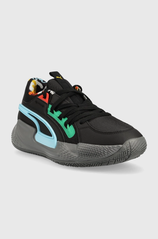 Tenisice za trening Puma Court Rider Chaos Block Party crna