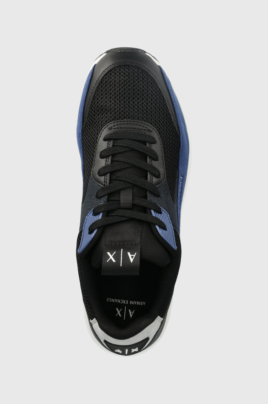 Armani Exchange sneakersy XUX121.XV540.K521 kolor czarny XUX121 XV540