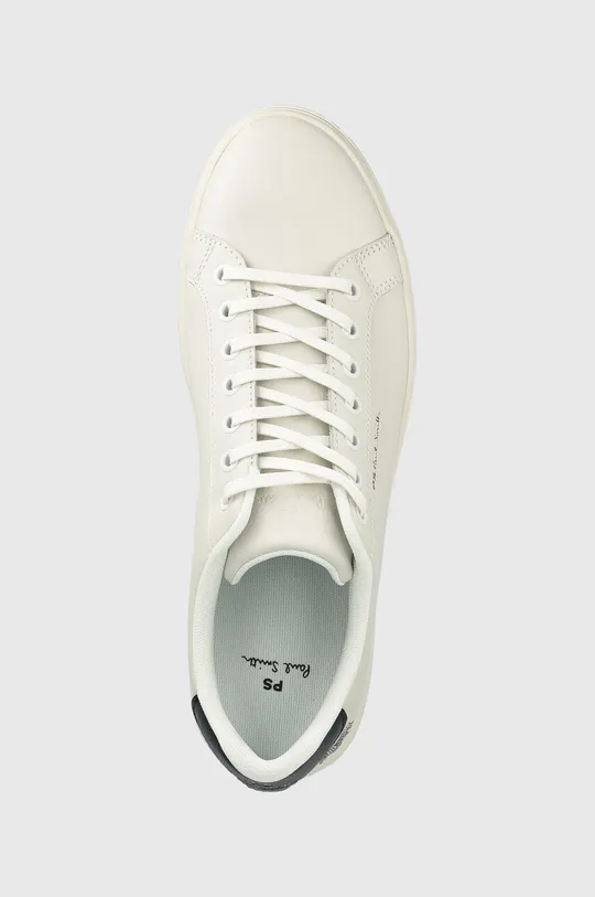 λευκό δερμάτινα αθλητικά παπούτσια PS Paul Smith rex