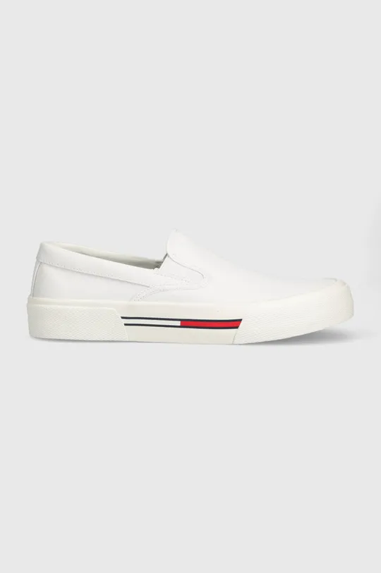 λευκό Πάνινα παπούτσια Tommy Jeans SLIP ON CANVAS COLOR Ανδρικά