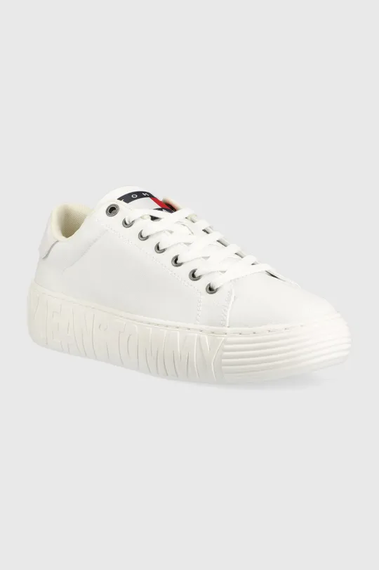 Superge Tommy Jeans CANVAS OUTSOLE bela