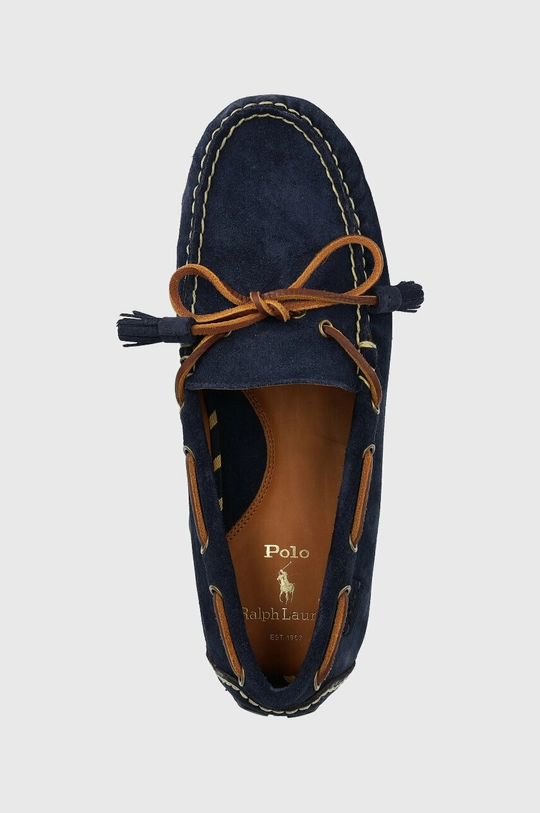 тёмно-синий Замшевые мокасины Polo Ralph Lauren Anders