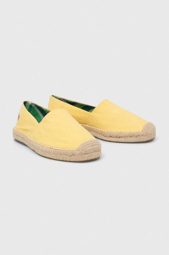 Polo Ralph Lauren espadryle Cevio Slip żółty