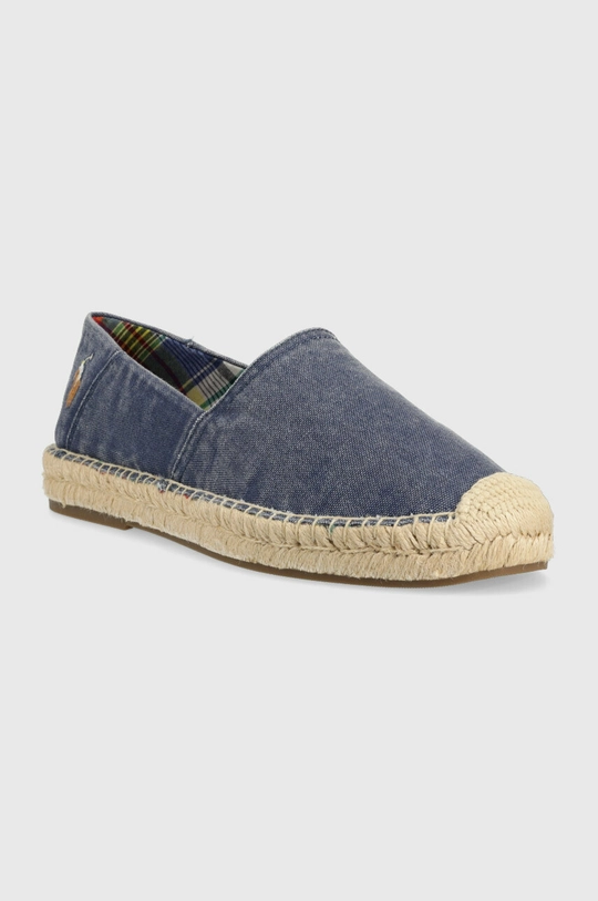 Polo Ralph Lauren espadryle Cevio Slip niebieski