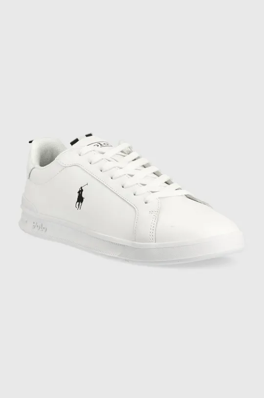 Кожаные кроссовки Polo Ralph Lauren Hrt Ct II белый