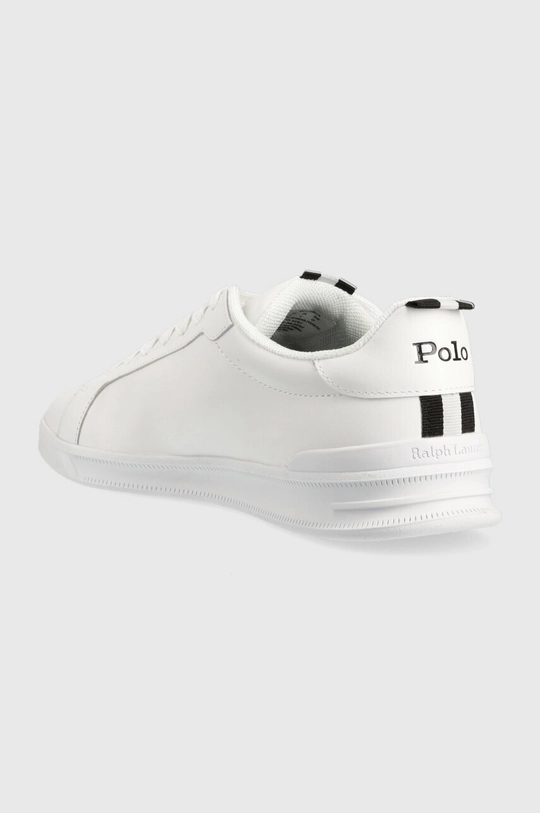 Polo Ralph Lauren sneakersy skórzane Hrt Ct II Cholewka: Materiał syntetyczny, Materiał tekstylny, Skóra naturalna, Wnętrze: Materiał tekstylny, Podeszwa: Materiał syntetyczny