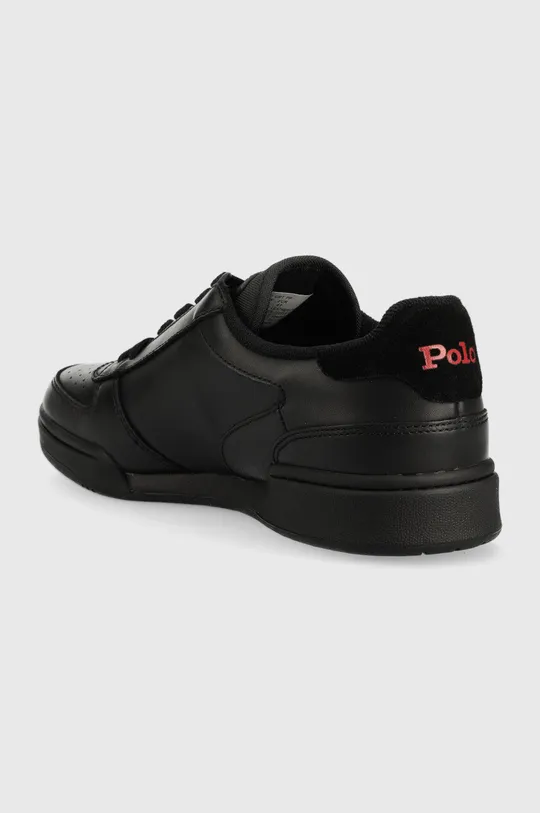 Δερμάτινα αθλητικά παπούτσια Polo Ralph Lauren POLO CRT PP  Πάνω μέρος: Υφαντικό υλικό, Φυσικό δέρμα Εσωτερικό: Υφαντικό υλικό Σόλα: Συνθετικό ύφασμα