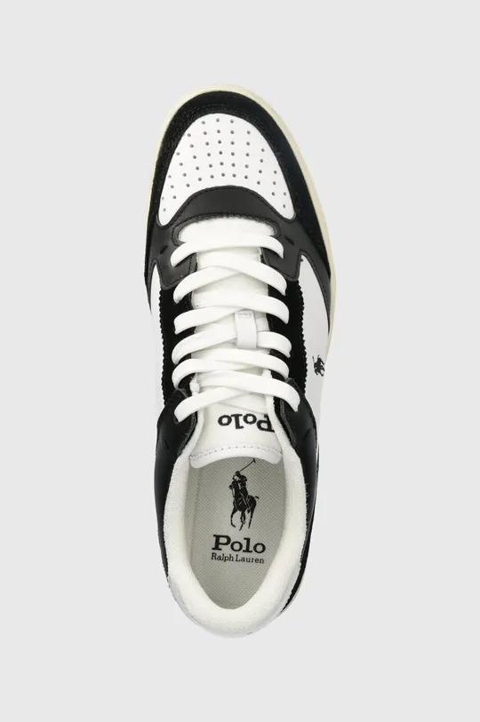 czarny Polo Ralph Lauren sneakersy skórzane Polo Crt Lux