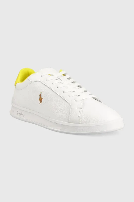 Polo Ralph Lauren sneakersy skórzane HRT CT II biały